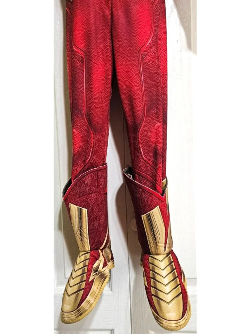 DC Comics The Flash Muscle Costume Boys 7-8 Mask  Justice League Superhero Kids